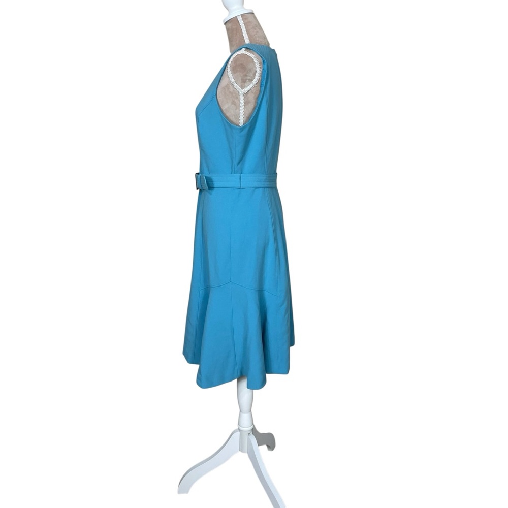 White House Black Market “Oasis” A-Line Belted Dress - Picture 4 of 13